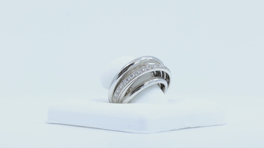 de GRISOGONO White Diamonds White Gold Ring