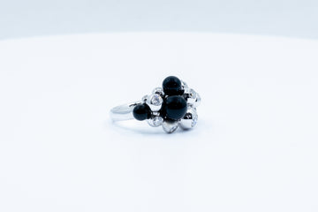 de GRISOGONO White Gold Onyx Ball Ring