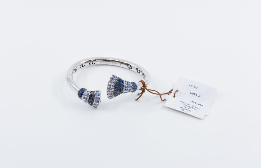 de GRISOGONO Blue Sapphire and Pastel Blue Bracelet