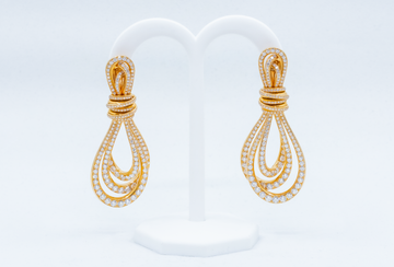 de GRISOGONO Pink Gold White Diamonds Earrings