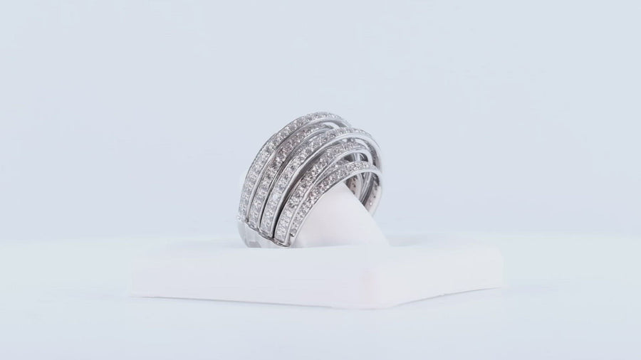 de GRISOGONO White Diamond White Gold Ring